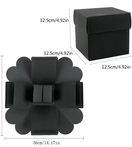 DIY Explosion Photo Album Gift Box Storage Box Valentine'S Day Surprise Gift Box Romantic Couple Creative Gift