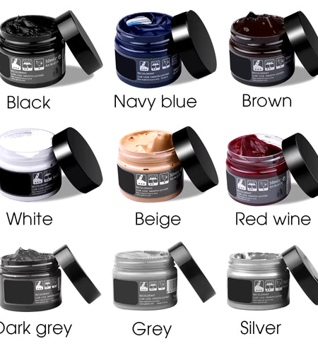 Car Leather Repair Kit Liquid Skin Recoloring Balm No Heat Repair Tool Auto Seat Holes Scratch Cracks Rips Restoration Set Shoes