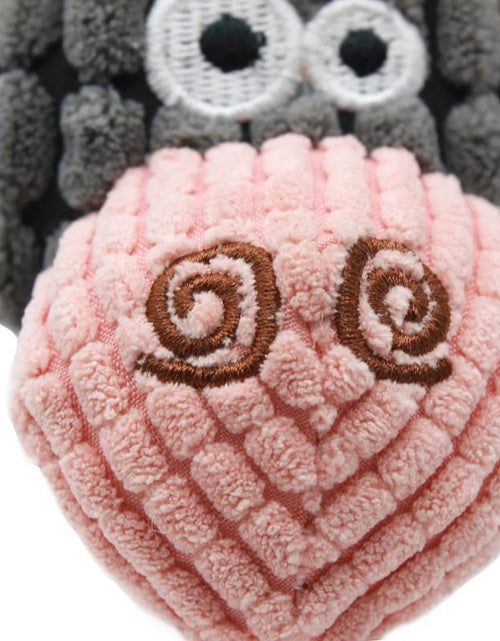 Load image into Gallery viewer, Squeaky Toys for Puppies Dog Chew Toy for Teething Chewing and Playtime No Stuffing Plush Animal Dog Toy Set for Small Medium Large Pets
