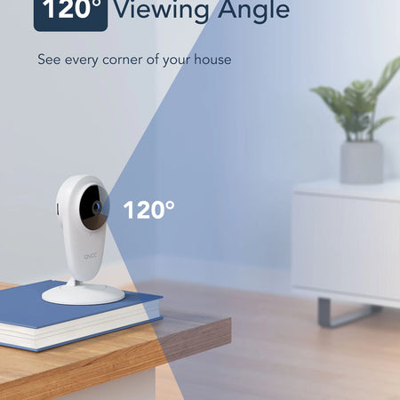 C1 Baby Monitor, Indoor Camera for Baby/Pet/Security, Remote APP Monitoring, Infrared Night Vision, Two Way Audio