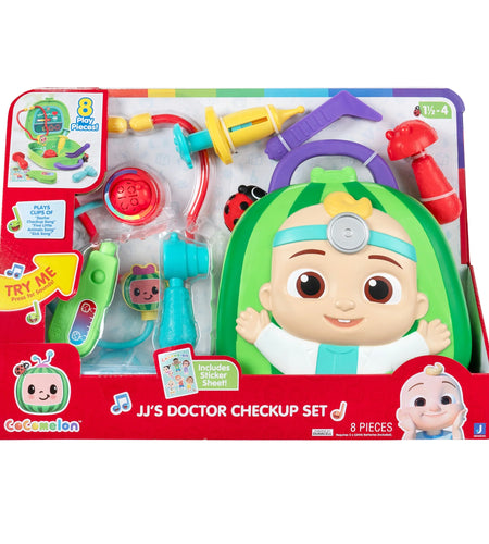 - Jj'S Roleplay Doctor Checkup Set - 8 Piece Toddler Toy